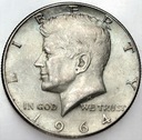 USA 1/2 Half dolara 1964 Kennedy SREBRO
