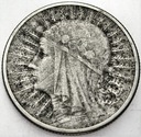 2 zł złote 1934 Głowa kobiety, babka, Polonia