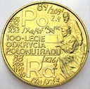 2 zł, złote 1998 Skłodowska Polon i Rad