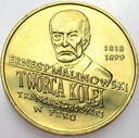 2 zł, złote 1999 Ernest Malinowski Peru