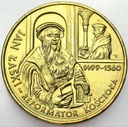 2 zł, złote 1999 Jan Łaski Reformator Kościoła