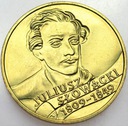 2 zł, złote 1999 Juliusz Słowacki