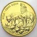 2 zł, złote 1999 Wilk Wilki