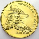 2 zł, złote 1999 Władysław IV Waza