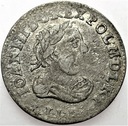 Szóstak Kraków 1683 TLB Sobieski w wieńcu laurowym