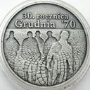 10 zł złotych 2000 Grudzień 30 Rocznica Grudnia 70
