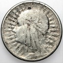 2 zł złote 1934 Głowa kobiety, babka, Polonia