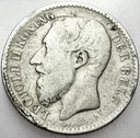 Belgia 1 Frank 1886 SREBRO