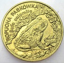 2 zł, złote 1998 Ropucha Paskówka
