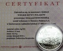 Wielkie Bitwy Polaków - Somosierra SREBRO Ag 925