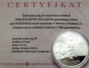 Wielkie Bitwy Polaków - Wiedeń SREBRO Ag 925