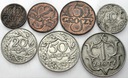 LOT 7 x 1 2 5 10 20 50 gr 1 zł 1938 1937 1923 1929