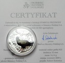 Symbole Przyrody - Bielik SREBRO Ag 925