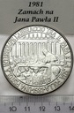 Jan Paweł II Włochy - 1981 Zamach