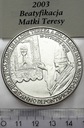 Jan Paweł II Włochy 2003 Beatyfikacja Matki Teresy