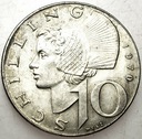 Austria 10 Szylingów 1970