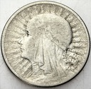 2 zł złote 1934 Głowa kobiety, Polonia SREBRO
