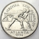 2 zł, złote 1995, Atlanta Zapasy