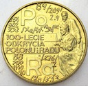 2 zł, złote 1998 Skłodowska Polon i Rad