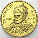 2 zł, złote 1998 Zygmunt III Waza