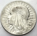 5 zł złotych 1932 Głowa kobiety, babka, Polonia