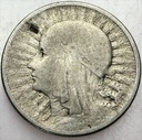 2 zł złote 1932 Głowa kobiety babka Polonia SREBRO