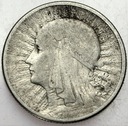 2 zł złote 1933 Głowa kobiety babka Polonia SREBRO