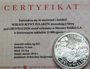 Bitwy Polaków - Bitwa pod Grunwaldem SREBRO Ag 925