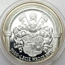 10 zł złotych 2000 1000 lecie Wrocławia