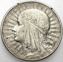 5 zł złotych 1932 Głowa kobiety, Polonia, babka