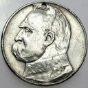 10 zł złotych 1936 Józef Piłsudski SREBRO