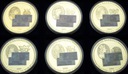 LOT 6 x Medal Banknoty Polskie