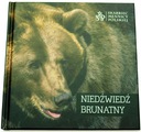 Symbole Przyrody Niedźwiedź Brunatny SREBRO Ag 925