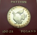 100 zł 1980 Głuszec Ochrona Środowiska PRÓBA Ag