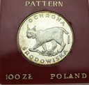 100 zł złotych 1979 PRÓBA Ryś Ochrona Środowiska