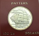 100 zł złotych 1980 Dar Pomorza PRÓBA Ag RZADKA