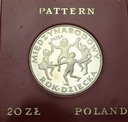 20 zł 1979 MIĘDZYNARODOWY ROK DZIECKA, PRÓBA Ag