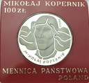 100 zł złotych 1973 MIKOŁAJ KOPERNIK Próba Ag