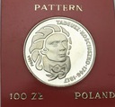 100 zł 1976 PRÓBA AG Tadeusz Kościuszko RZADKA