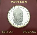 100 zł złotych 1978 Janusz Korczak PRÓBA AG RZADKA