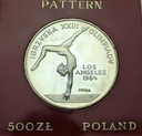 500 zł złotych 1983 PRÓBA AG Los Angeles RZADKA