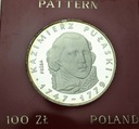 100 zł złotych 1976 PRÓBA AG Kazimierz Pułaski