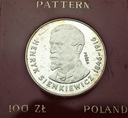 100 zł złotych 1977 PRÓBA AG Sienkiewicz na Wprost