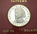 100 złotych 1979 PRÓBA AG Henryk Wieniawski RZADKA