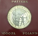 1000 złotych 1987 Igrzyska Łucznik PRÓBA Ag RZADKA