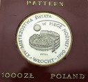 1000 zł złotych 1988 Włochy PRÓBA Ag RZADKA