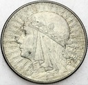 5 zł złotych 1934 Głowa kobiety, Polonia, babka