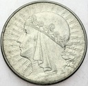 10 zł złotych 1933 Głowa kobiety, babka, Polonia