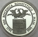 200000 zł złotych 1991 Konstytucja 3 Maja