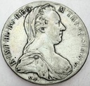 Austria talar Teresy 1780 Maria Teresa SREBRO